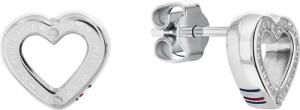 Tommy Hilfiger Paar Ohrstecker TOGGLE HEART,