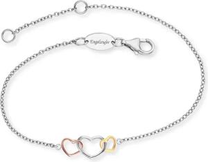 Engelsrufer Armband 3 HERZEN TRICOLOR, RB-WITHLOVE-03