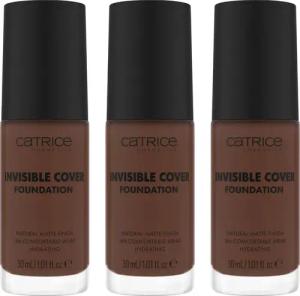 Catrice Foundation Invisible Cover Foundation, 3-tlg.,