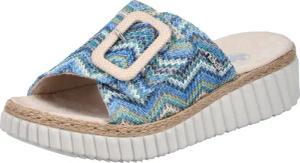 Rieker Keilpantolette Sommerschuh, Strandschuh, Hausschuh mit