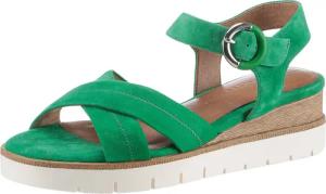 Tamaris Sandalette, Sommerschuh, Sandale, Keilabsatz, mit