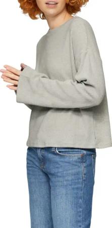 QS Langarmshirt mit Rundhalsausschnitt