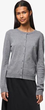 pieces Strickjacke PCNORA LS O-NECK KNIT