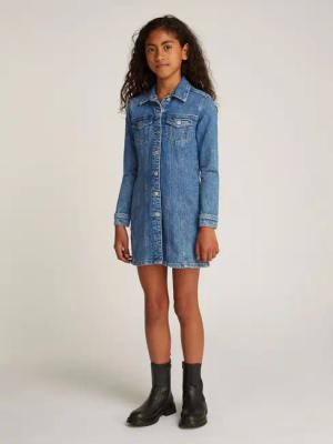 Tommy Hilfiger Jeanskleid DENIM DRESS LS