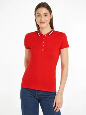 Tommy Hilfiger Poloshirt SLIM GLOBAL STRIPE
