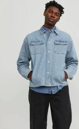 Jack & Jones Jeanshemd JJICHASE JJOVERSHIRT