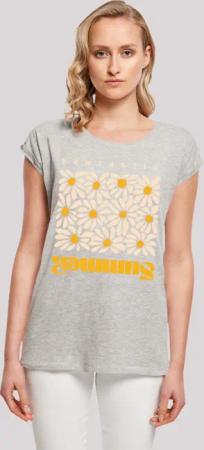 F4NT4STIC T-Shirt Summer Sunflower Print