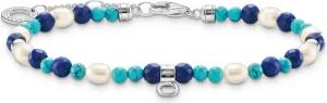 THOMAS SABO Armband blaue Steine und