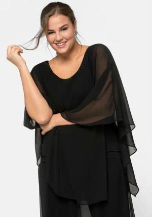 Sheego Tunika Große Größen in eleganter