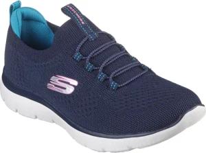 Skechers SUMMITS Slip-On Sneaker, Freizeitschuh, Halbschuh,
