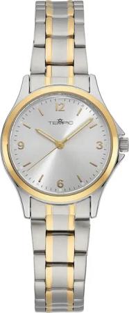 Tempic Quarzuhr, Armbanduhr, Damenuhr, analog, Edelstahlarmband