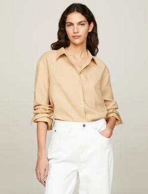 Tommy Hilfiger Hemdbluse LINEN EASY FIT