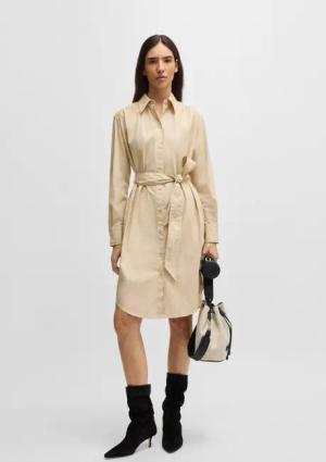 BOSS ORANGE Blusenkleid Delegant Premium Damenmode