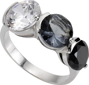 Zeeme Fingerring 925 Sterling Silber Zirkonia