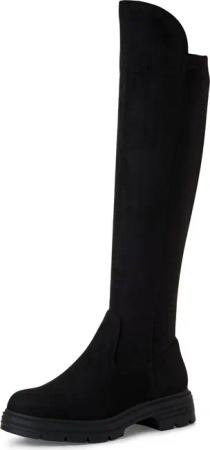 Tamaris Overkneestiefel, Blockabsatz, Langschaftstiefel, Overkneestiefel, vegane
