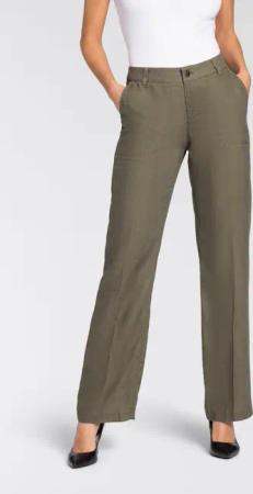 MAC Leinenhose NORA Sommerhose in verkürzter