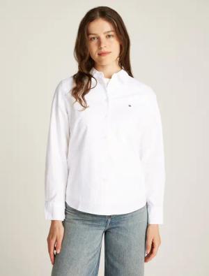 Tommy Hilfiger Hemdbluse STRETCH OXFORD REGULAR