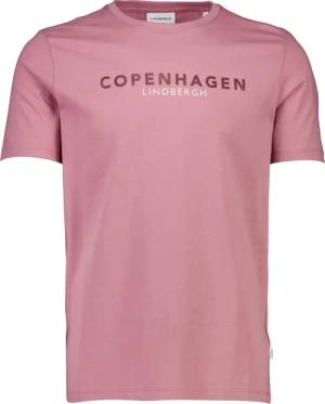 LINDBERGH T-Shirt mit Logo und Rundhalsausschnitt