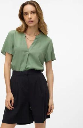 Vero Moda Blusenshirt VMMYMILO SS V-NECK