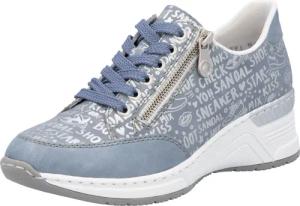 Rieker Sneaker mit Lettern bedruckt, Freizeitschuh,
