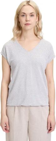 Betty&Co Kurzarmshirt Betty & Co Strukturshirt