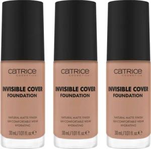 Catrice Foundation Invisible Cover Foundation, 3-tlg.,