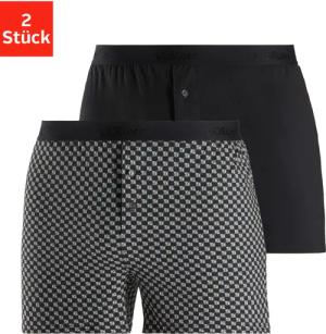 s.Oliver Weiter Boxer (Packung, 2-St) unifarben