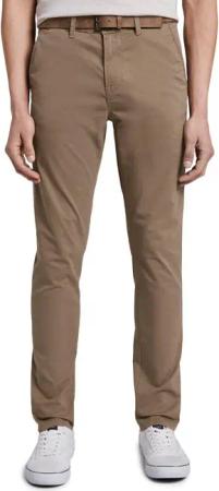 TOM TAILOR Denim Chinohose (mit Gürtel)