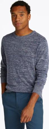 Tommy Hilfiger Rundhalspullover COTTON LINEN CREW