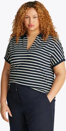 Tommy Hilfiger Curve Poloshirt CRV LYOCELL