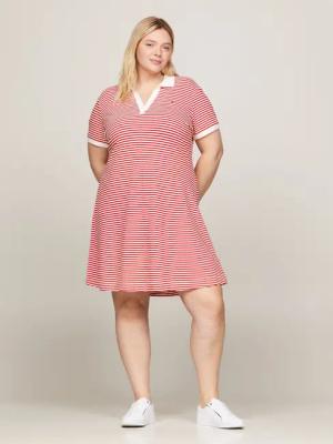 Tommy Hilfiger Curve Polokleid CRV OPEN