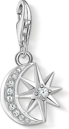THOMAS SABO Charm-Einhänger Stern & Mond,