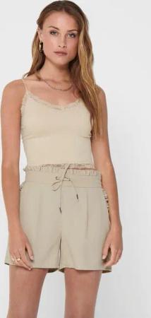 ONLY Spitzentop ONLVICKY LACE SEAMLESS CROPPED