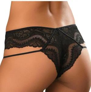 petite fleur gold Tanga mit eleganter