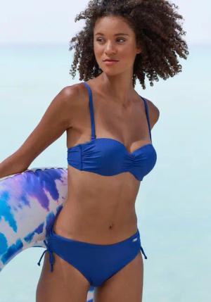 Venice Beach Bandeau-Bikini-Top Lucky, aus gerippter