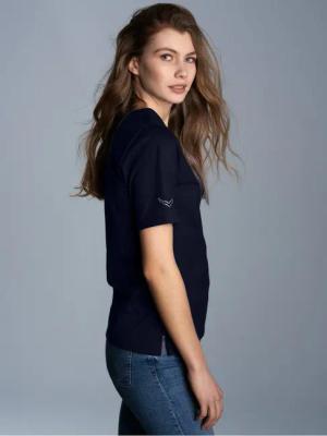 Trigema T-Shirt TRIGEMA T-Shirt DELUXE Baumwolle
