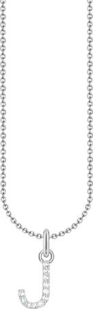 THOMAS SABO Kette mit Anhänger Buchstabe,