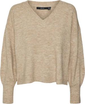 Vero Moda V-Ausschnitt-Pullover VMJUPITER LS V-NECK