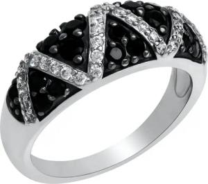 CELESTA Fingerring 925 Sterling Silber rhodiniert