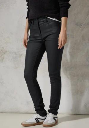 CECIL Stoffhose Style Vicky Sommerhose beschichtet,
