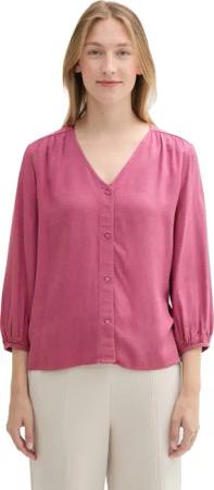TOM TAILOR Klassische Bluse in Melange-Optik