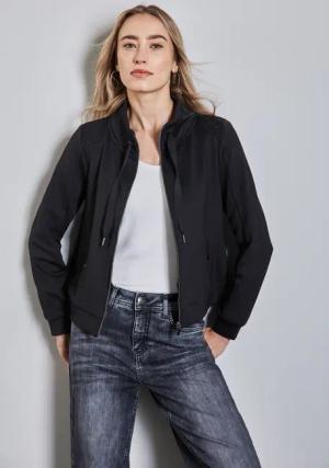 STREET ONE Sweatjacke mit Tunnelzug