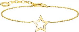 THOMAS SABO Armband mit Stern-Anhänger, A2162-001-21-L19V,