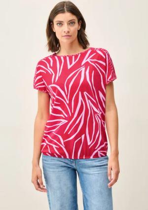 CECIL T-Shirt mit Elastiksaum