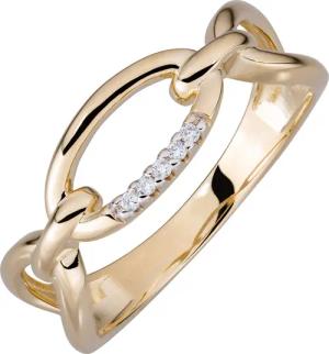 Orolino Fingerring Gold 585 mit 5x