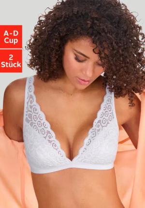 petite fleur Bralette-BH (Packung, 2 Stück)