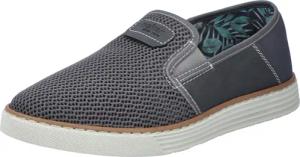 Rieker Slipper Espadrilles, Sommerschuh mit kontrastfarbenen