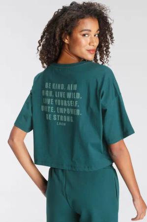 LASCANA Oversize-Shirt mit Schriftzug auf dem