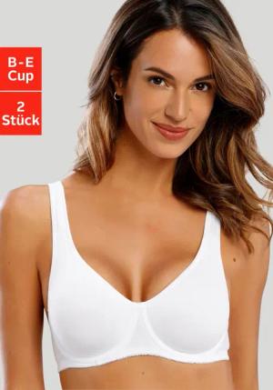 petite fleur T-Shirt-BH (Packung, 2 Stück)
