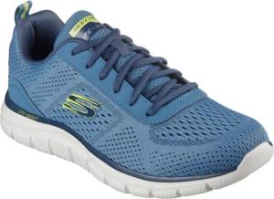 Skechers TRACK-LESHUR Slip-On Sneaker Freizeitschuh, Trainingsschuh,